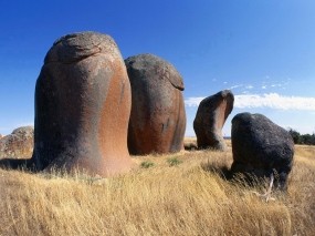 Обои Природа Австралии: Камни, Трава, Небо, Природа