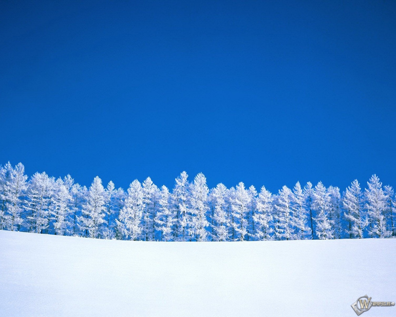 Зимний пейзаж 1280x1024