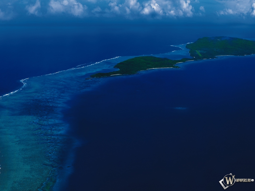 Карибские острова 1024x768