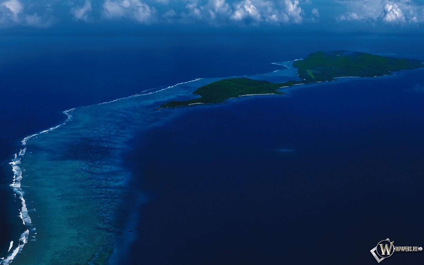 Карибские острова 1440x900