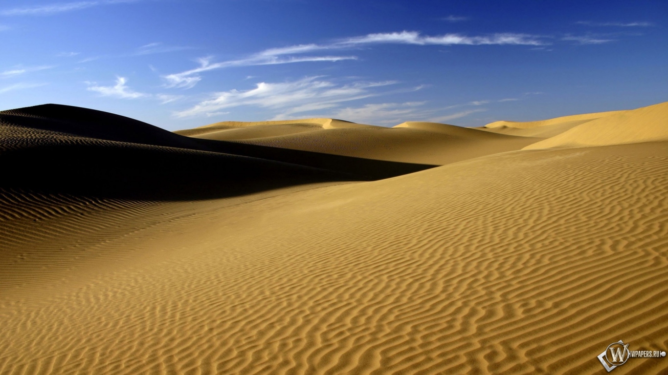 Пустыня Сахара 1366x768