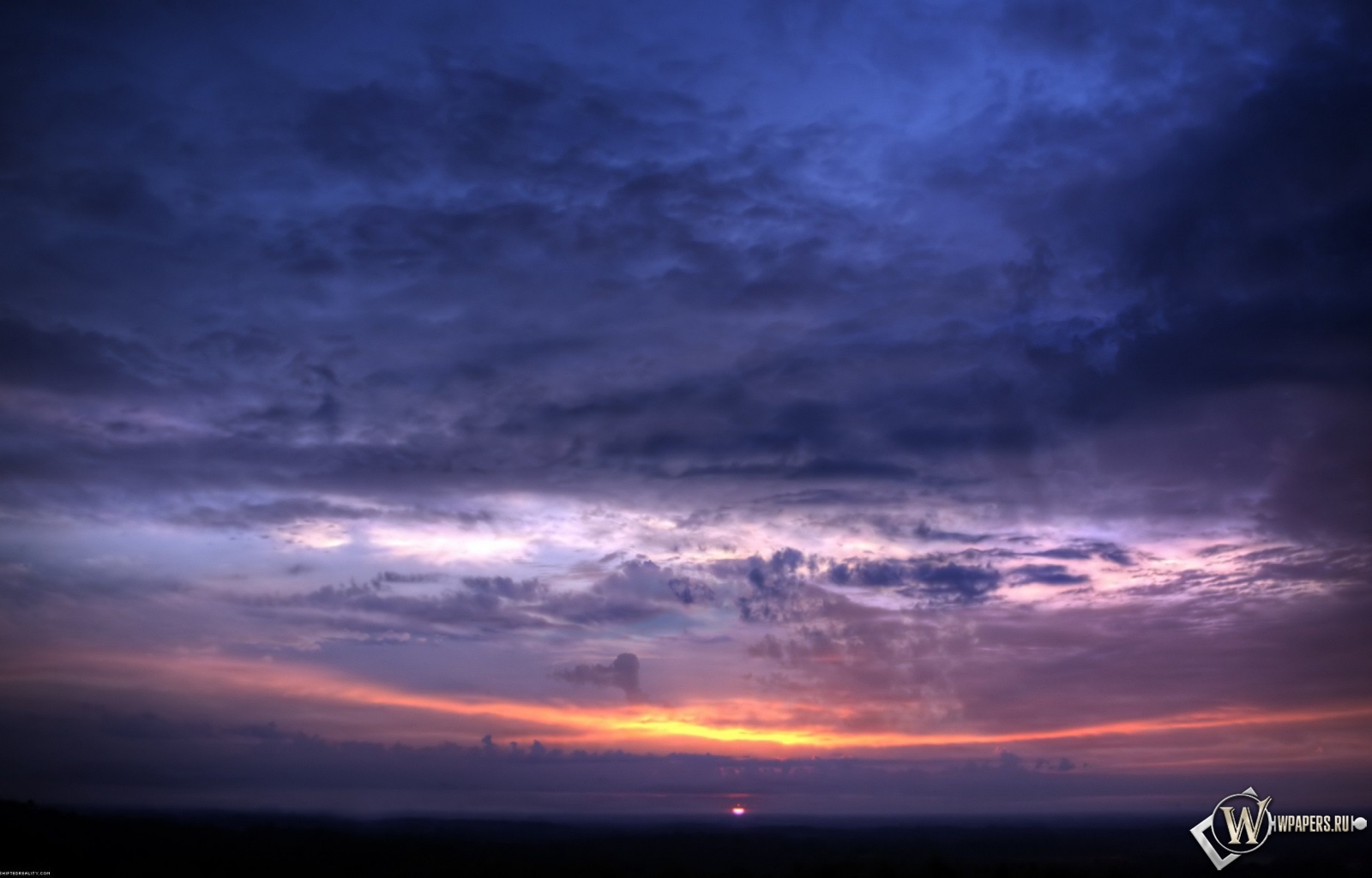 Sunset sky 1600x1024