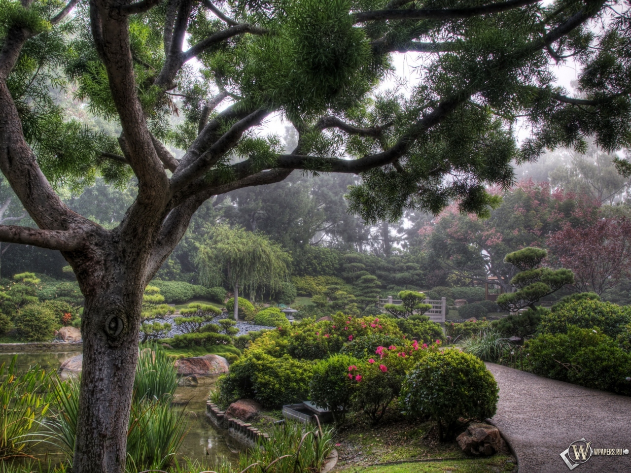 Японский сад 1280x960