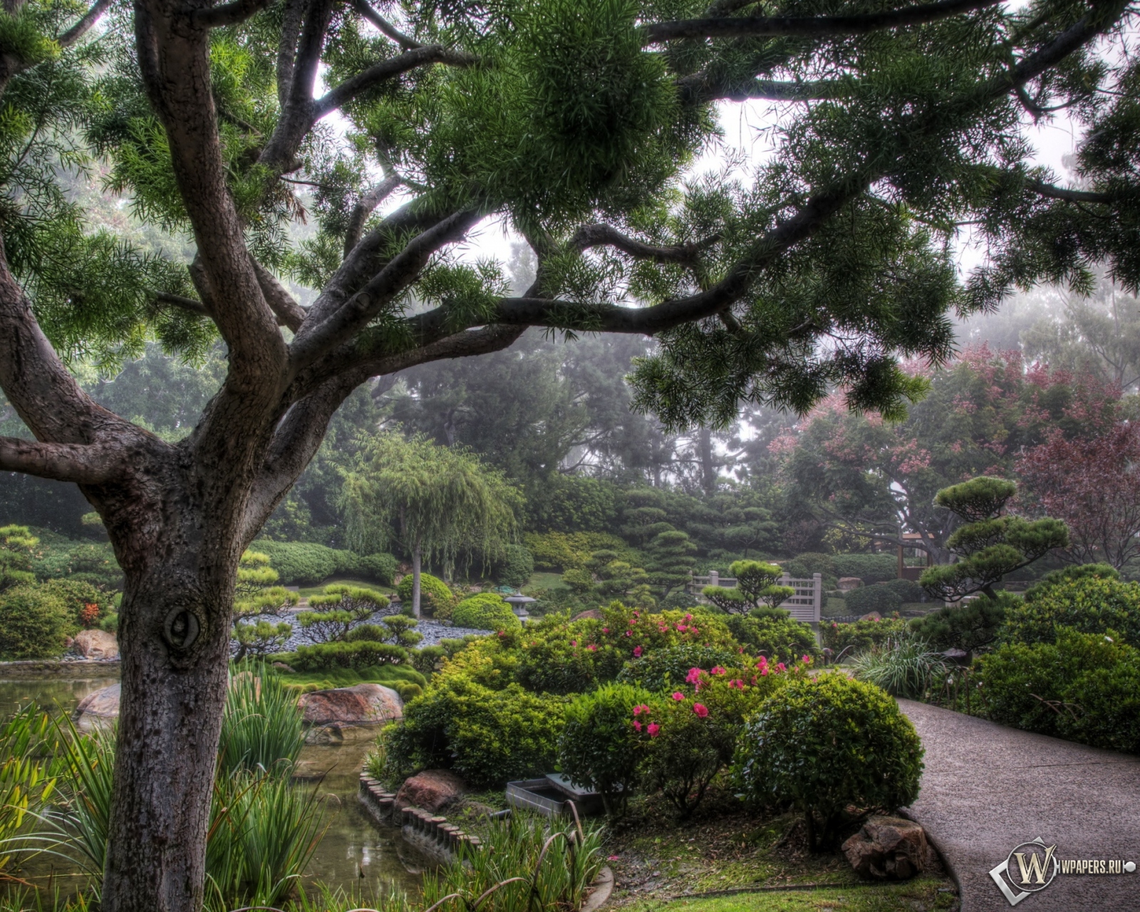 Японский сад 1600x1280