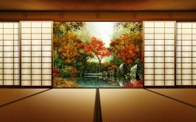 Обои Осень в Японии: Осень, Япония, Природа