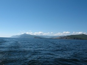 Обои Воды Байкала: Облака, Горы, Озеро, Небо, Байкал, Байкал