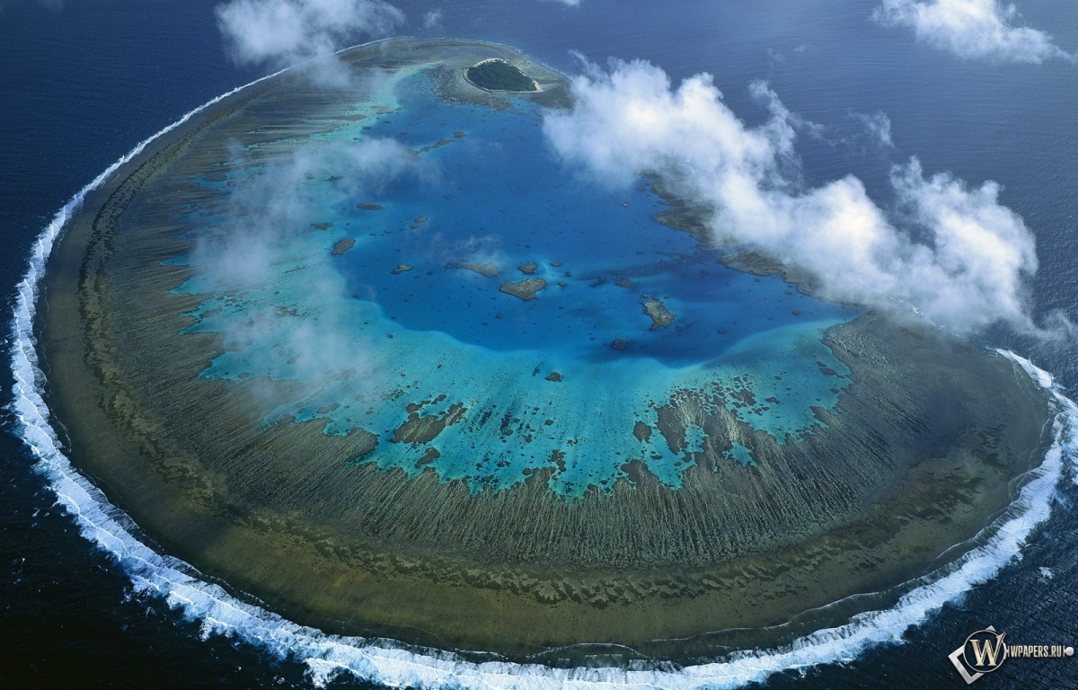 Остров Леди Масгрэйв - Большой Барьерный риф 1200x768