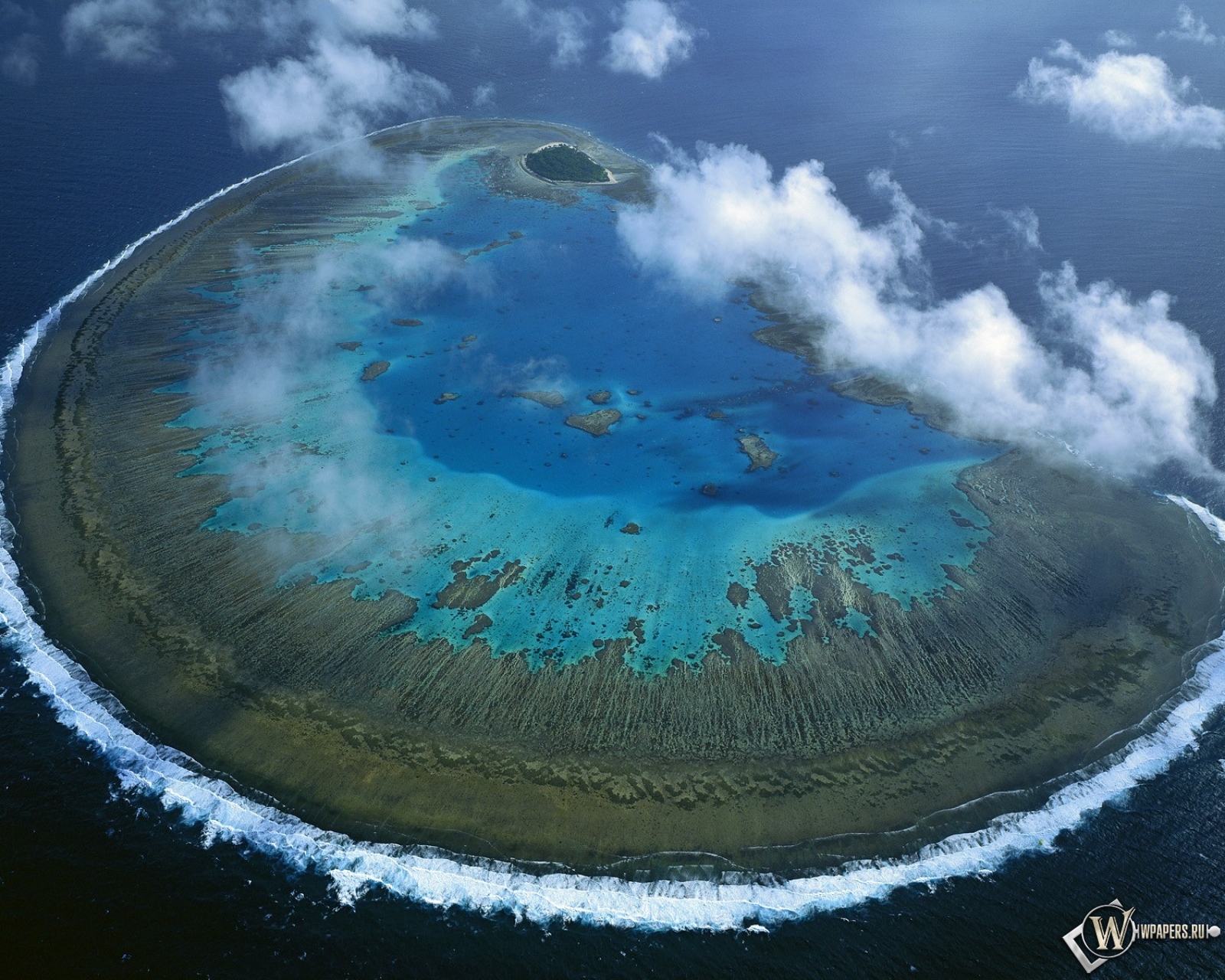 Остров Леди Масгрэйв - Большой Барьерный риф 1600x1280