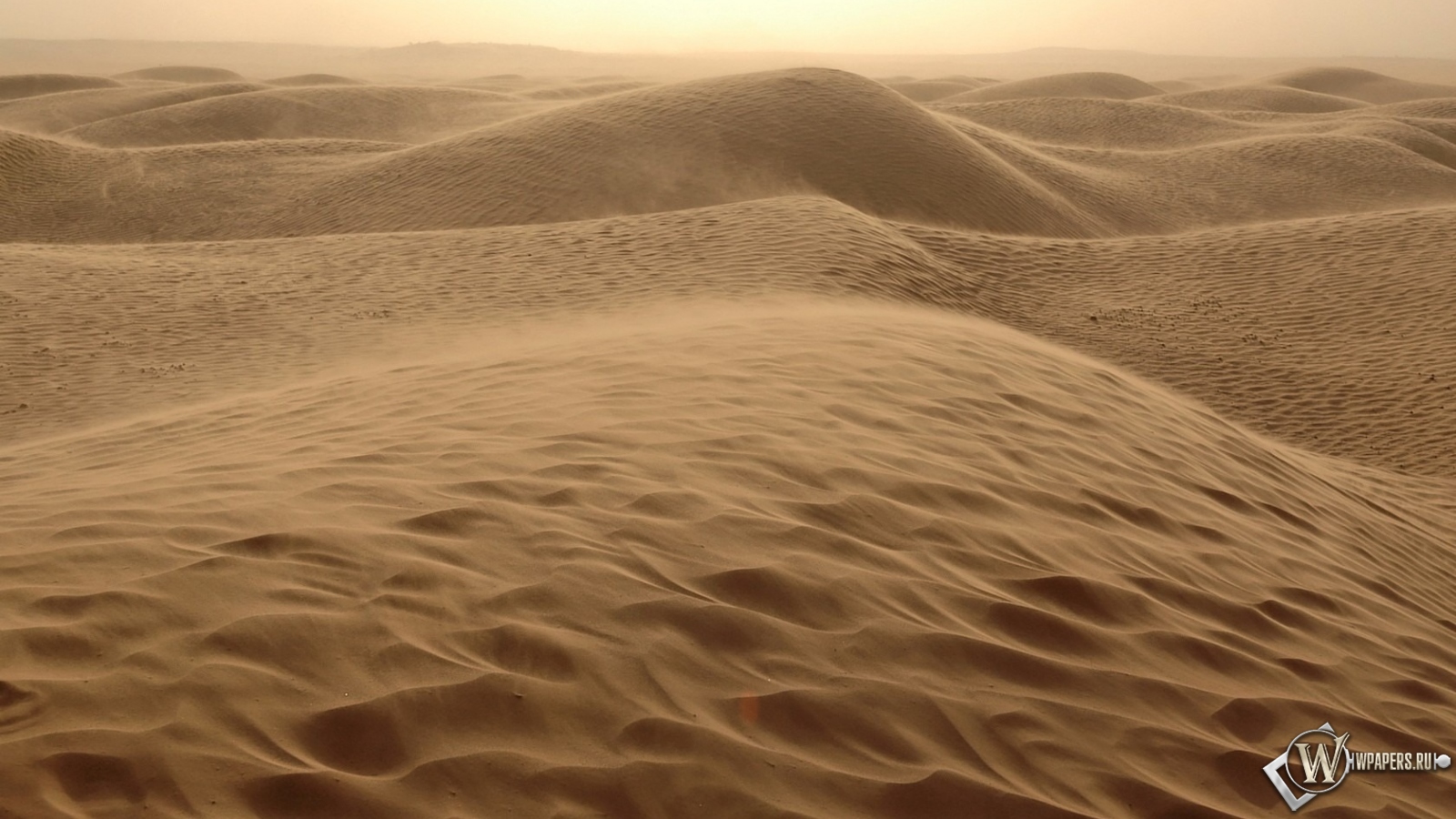 Песчаные дюны 1600x900