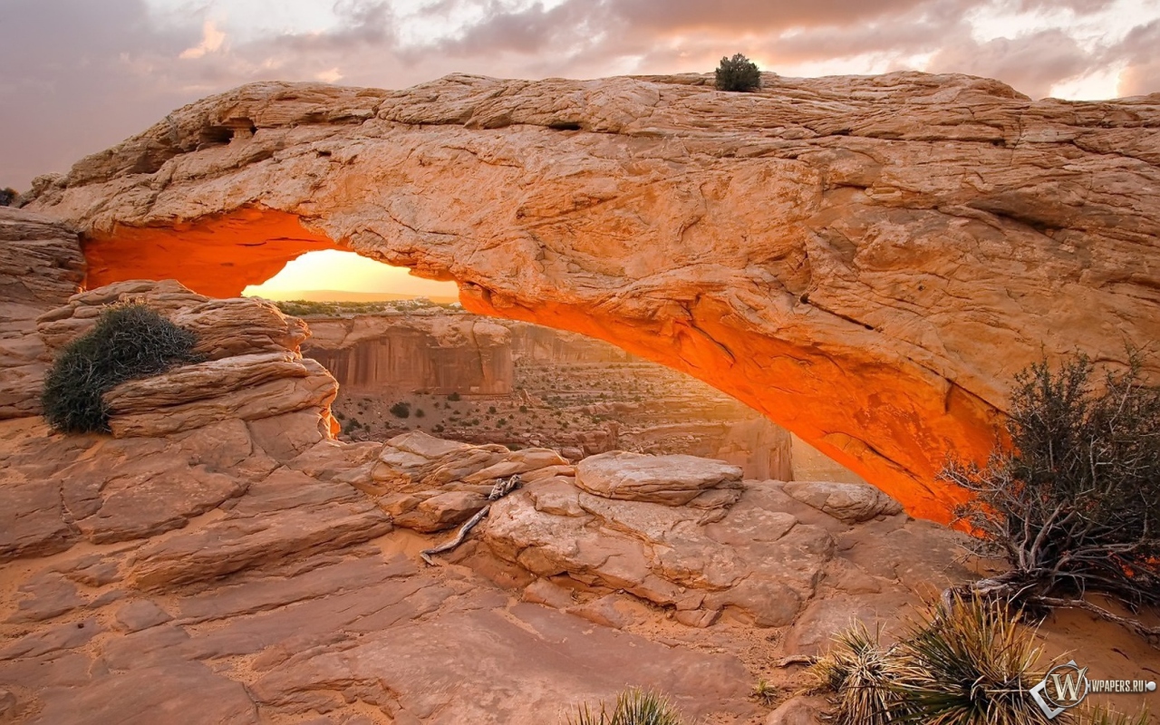 Mesa Arch – Canyonlands National Park 1280x800