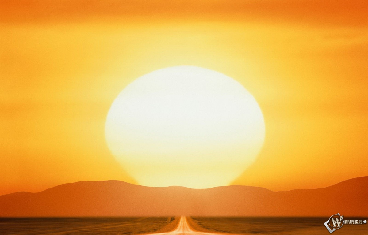 Дорога к солнцу 1200x768