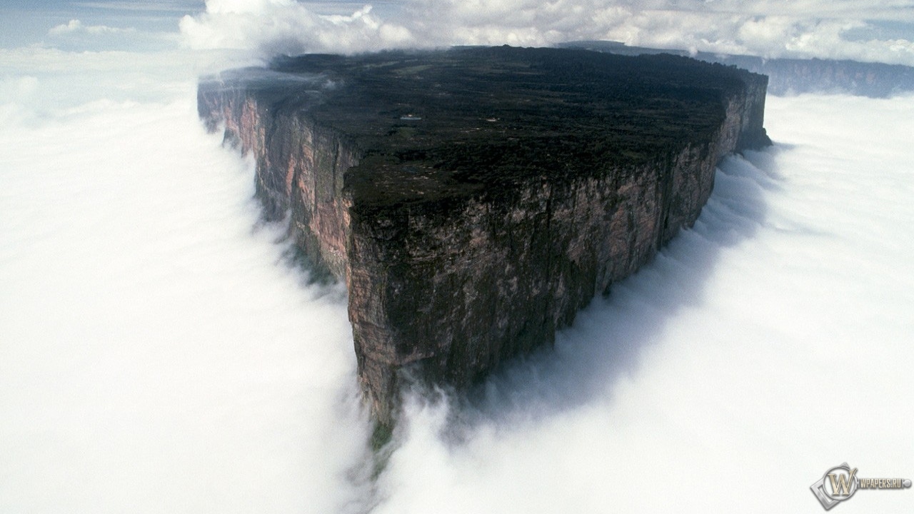 Гора Рорайма в Южной Америке 1280x720