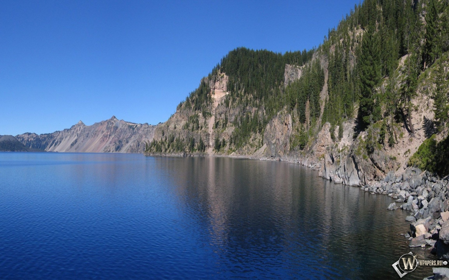 Горное озеро 1440x900