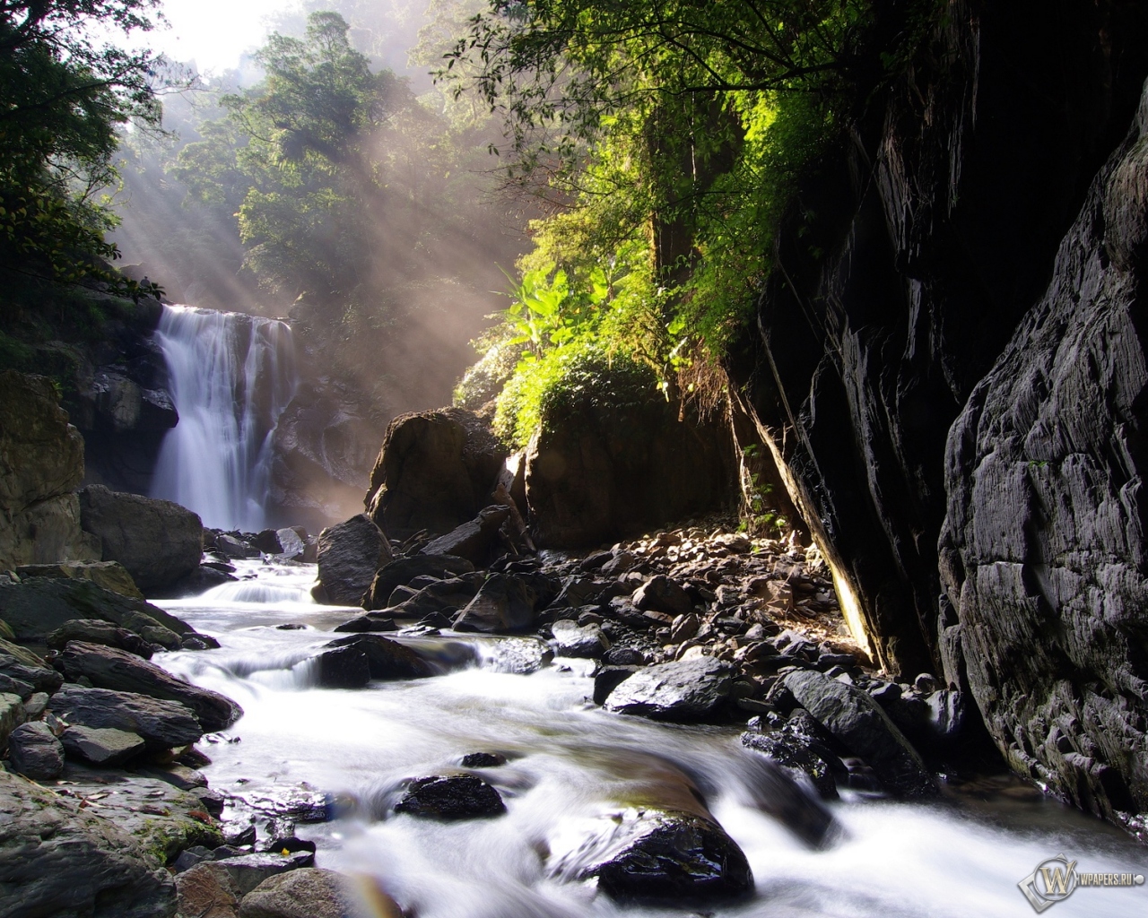 Neidong waterfall 1280x1024