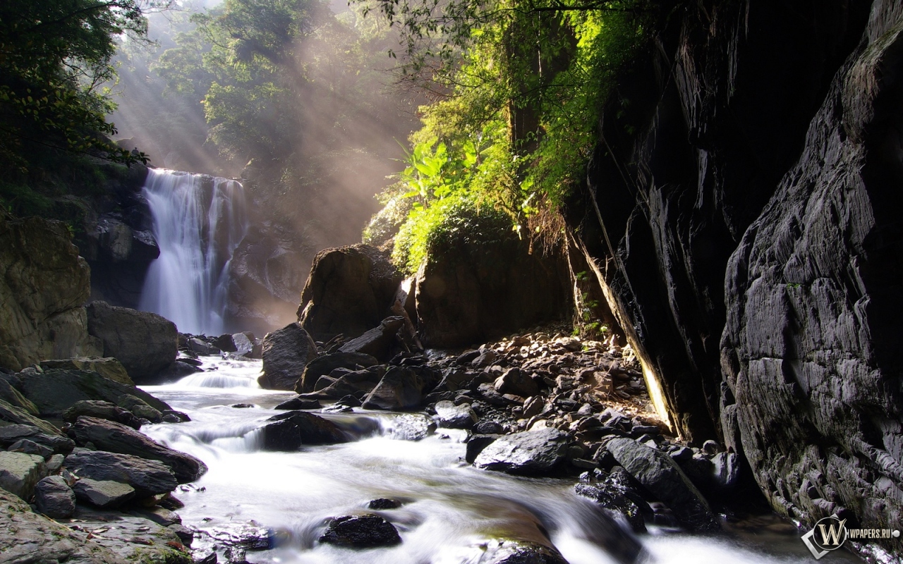 Neidong waterfall 1280x800