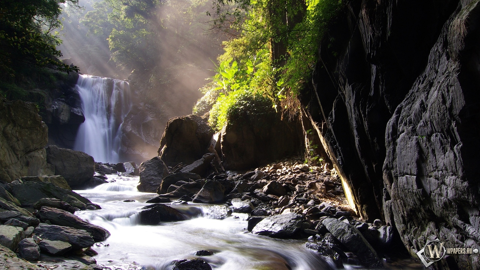 Neidong waterfall 1600x900