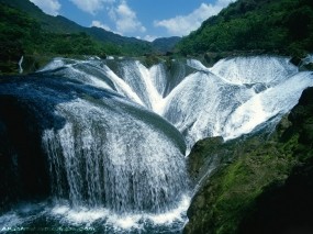 Водопад Жемчужина - долина Цзючжайгоу