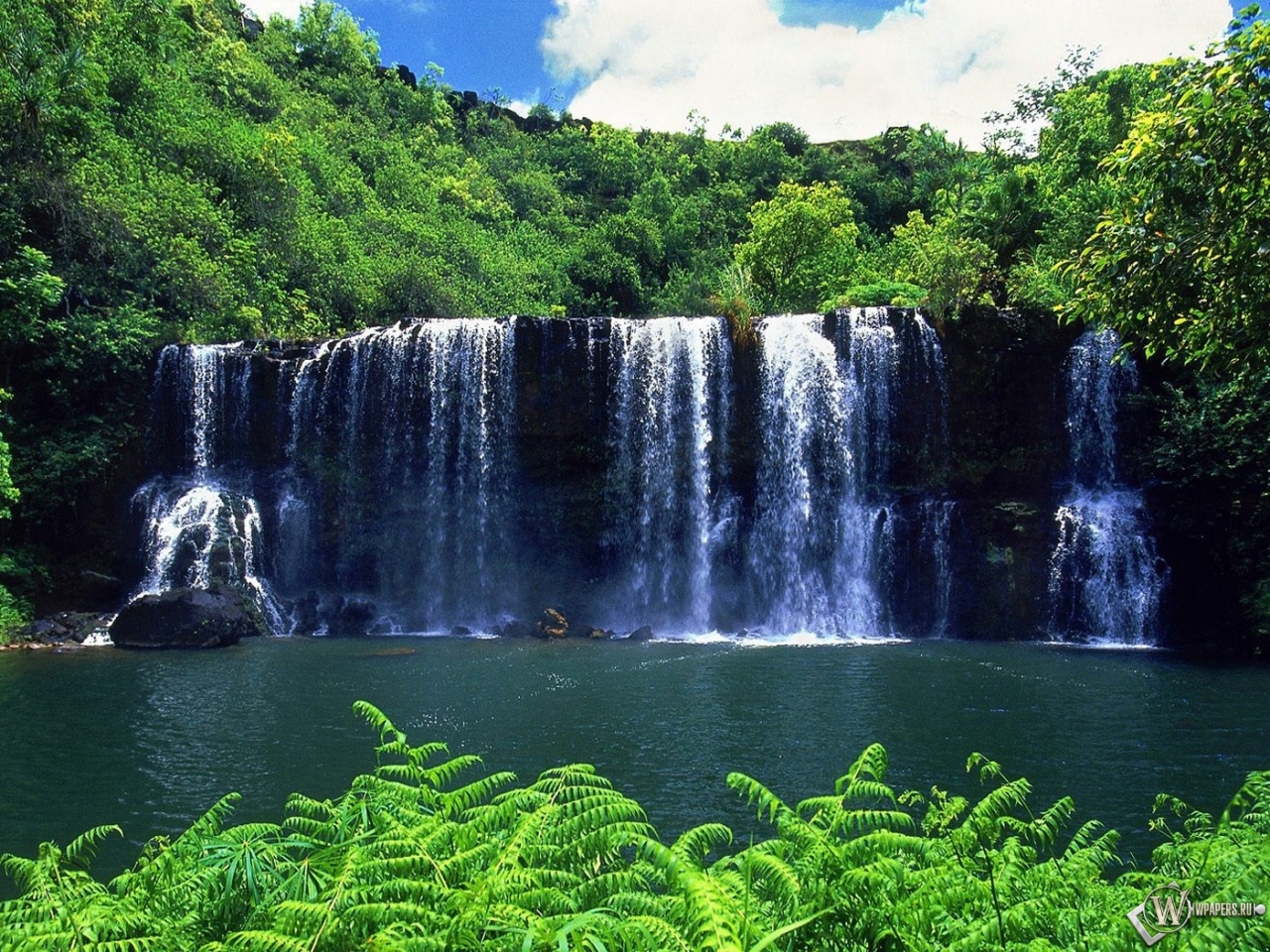 Тропический Водопад  1280x960