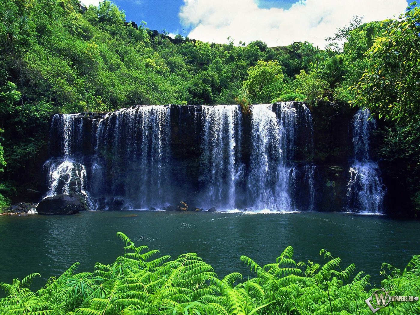 Тропический Водопад  1400x1050