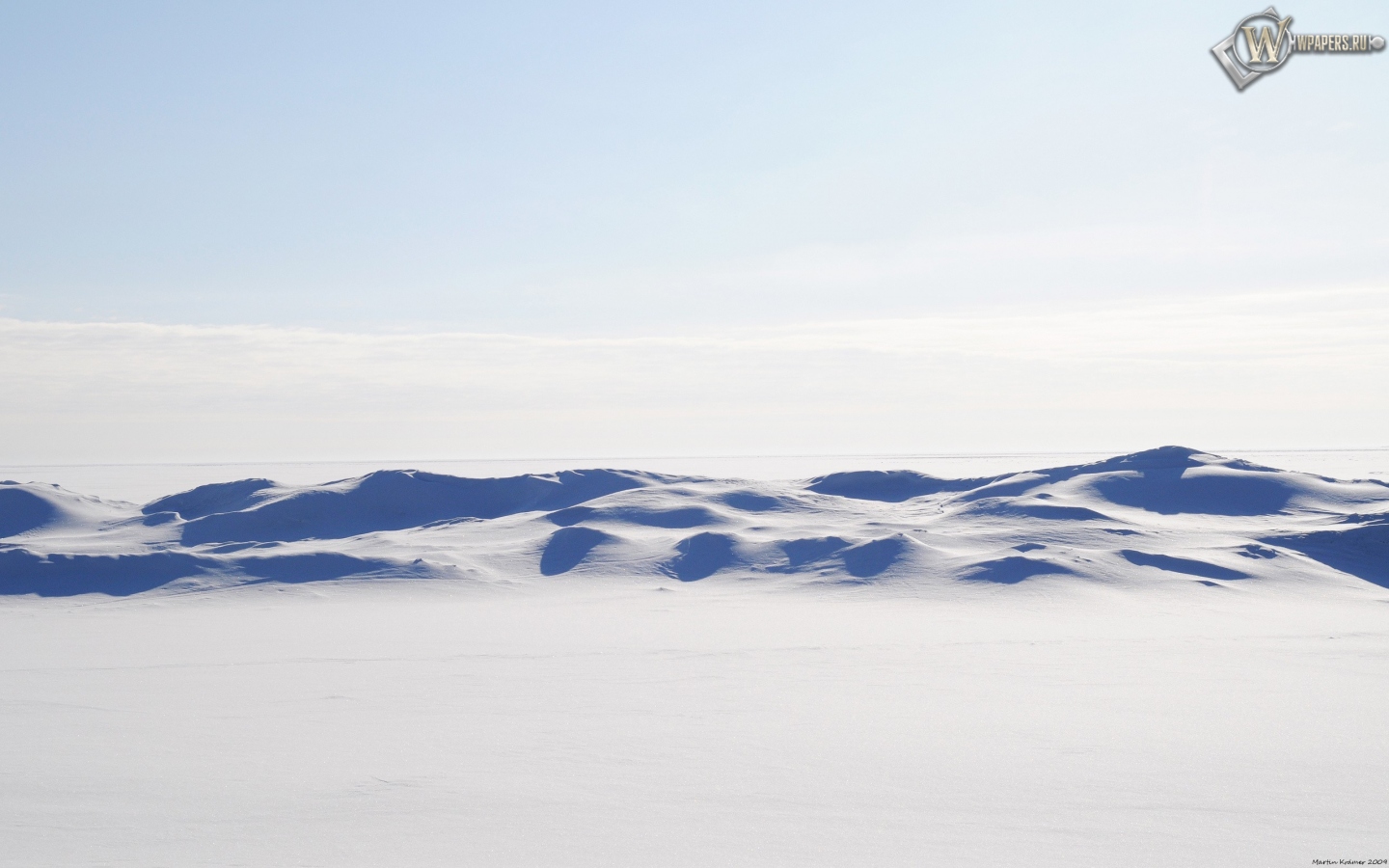 Снежная пустыня 1440x900
