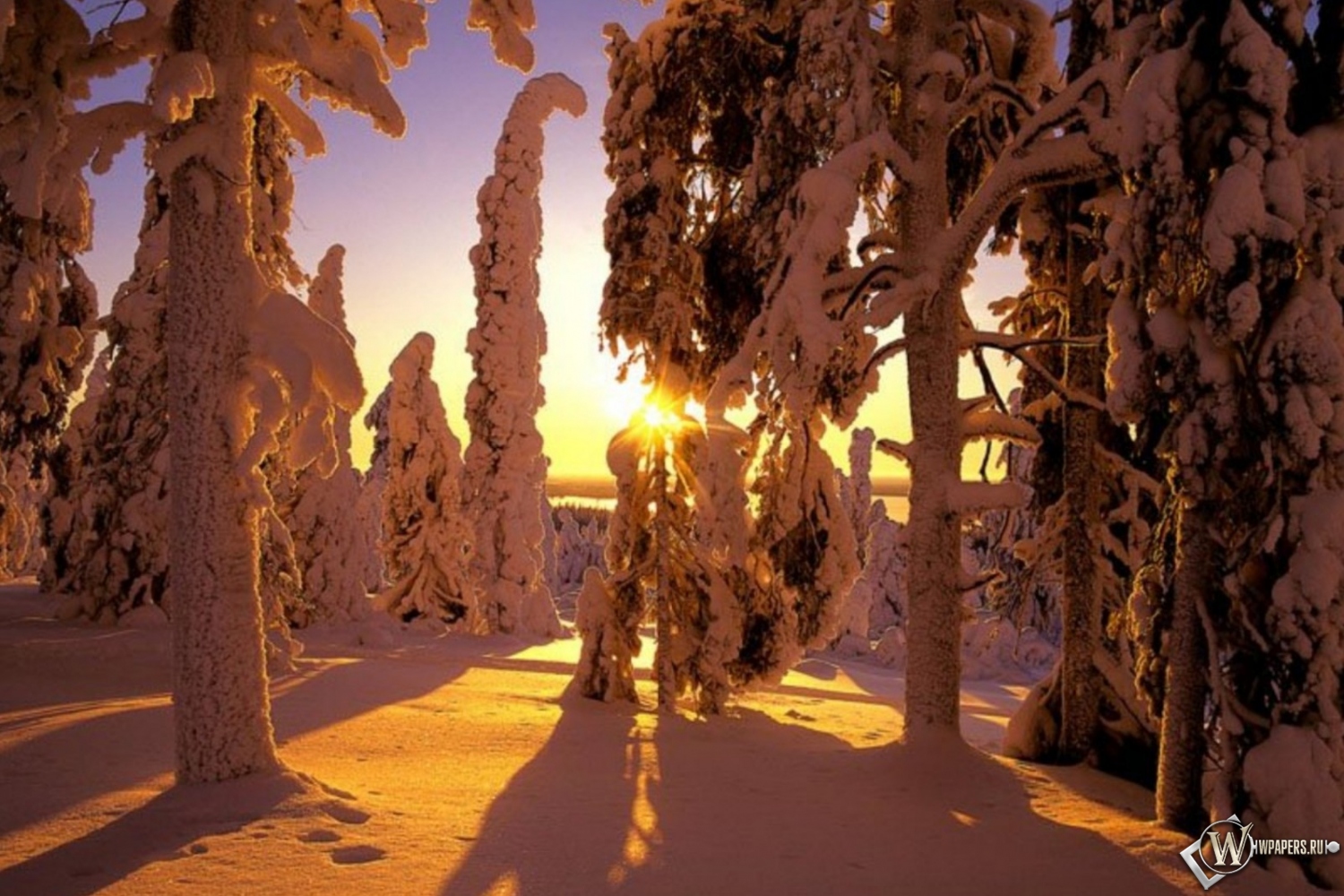 Зима в Финляндии 1500x1000