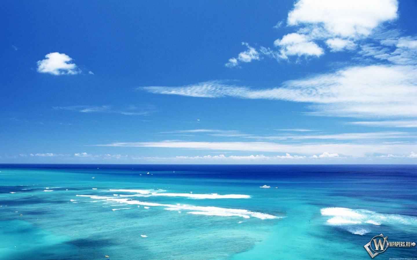 Море и небо 1440x900