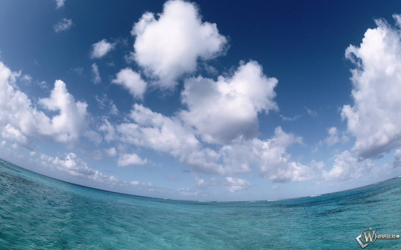 Море - Небо - Облака 1280x800