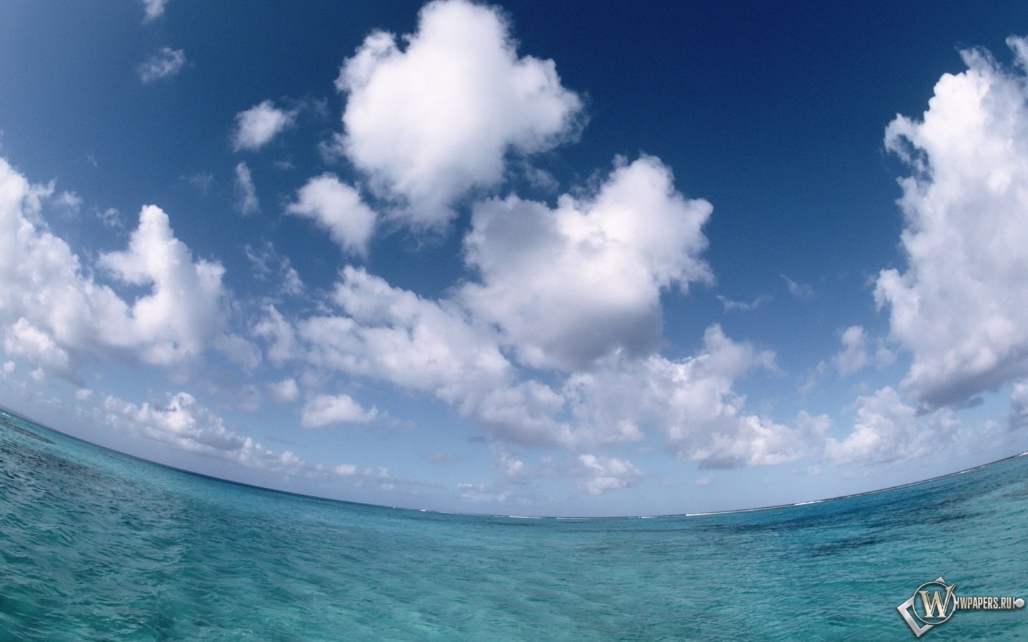 Море - Небо - Облака 1440x900