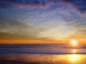 Обои Морской пейзаж: Облака, Море, Солнце, Небо, Прочие пейзажи